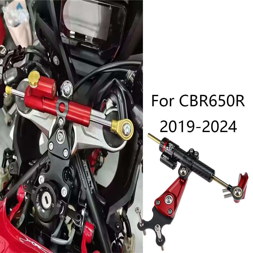 Steering Damper Stabilizer Kit Cnc - (2019-2024) Kit de estabilizador de dirección