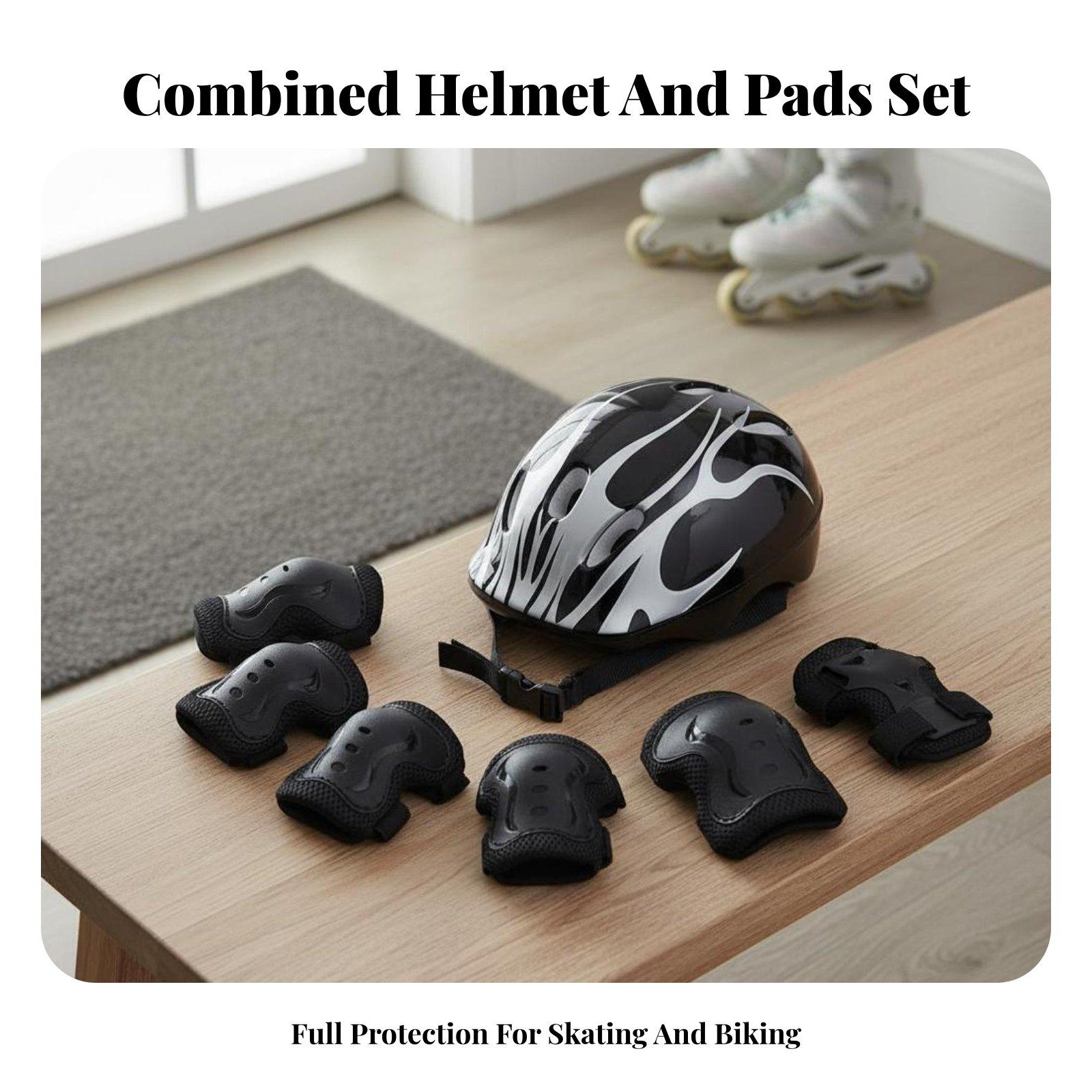 Scooter Helmet Set - Set de Casco y Protectores de