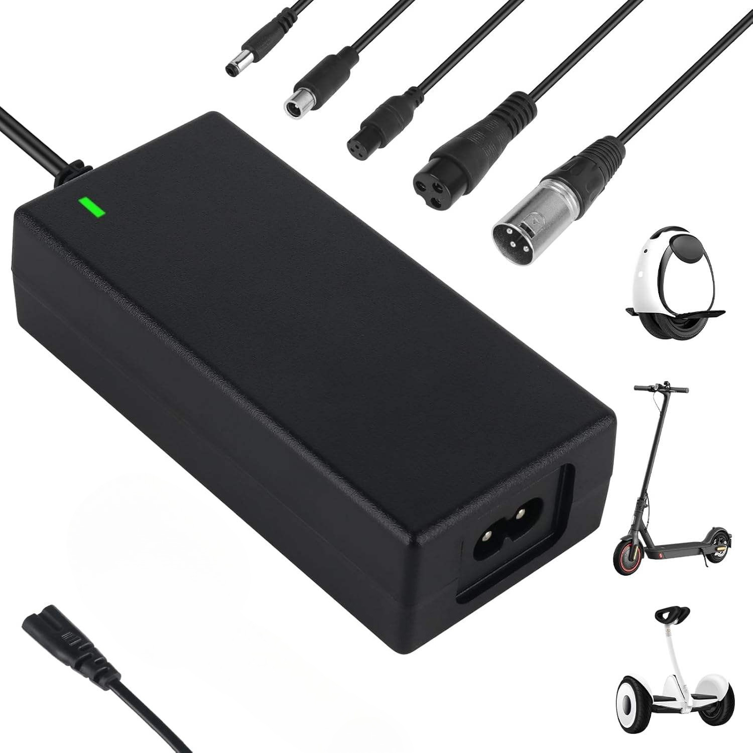 Electric Scooter - Adaptador de corriente universal AC DC