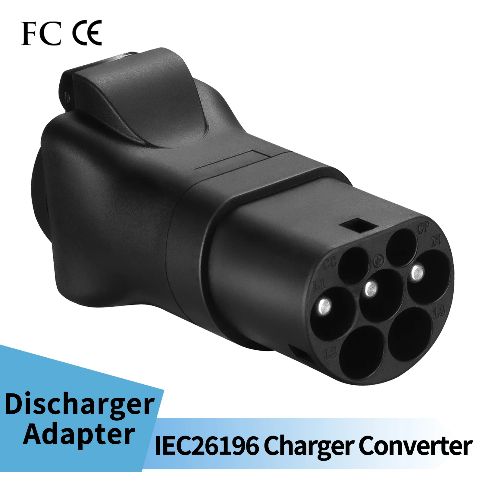 Electric Scooter Charger - Adaptador de cargador EV Type2 EVSE