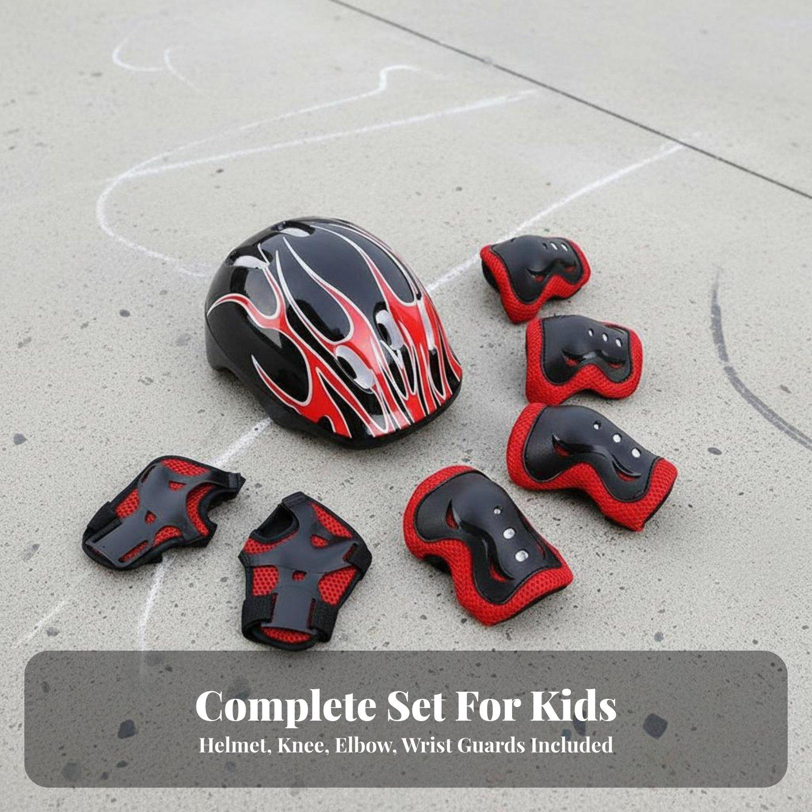 Set de Casco y Protectores de  - Scooter Helmet Set reseña y precio
