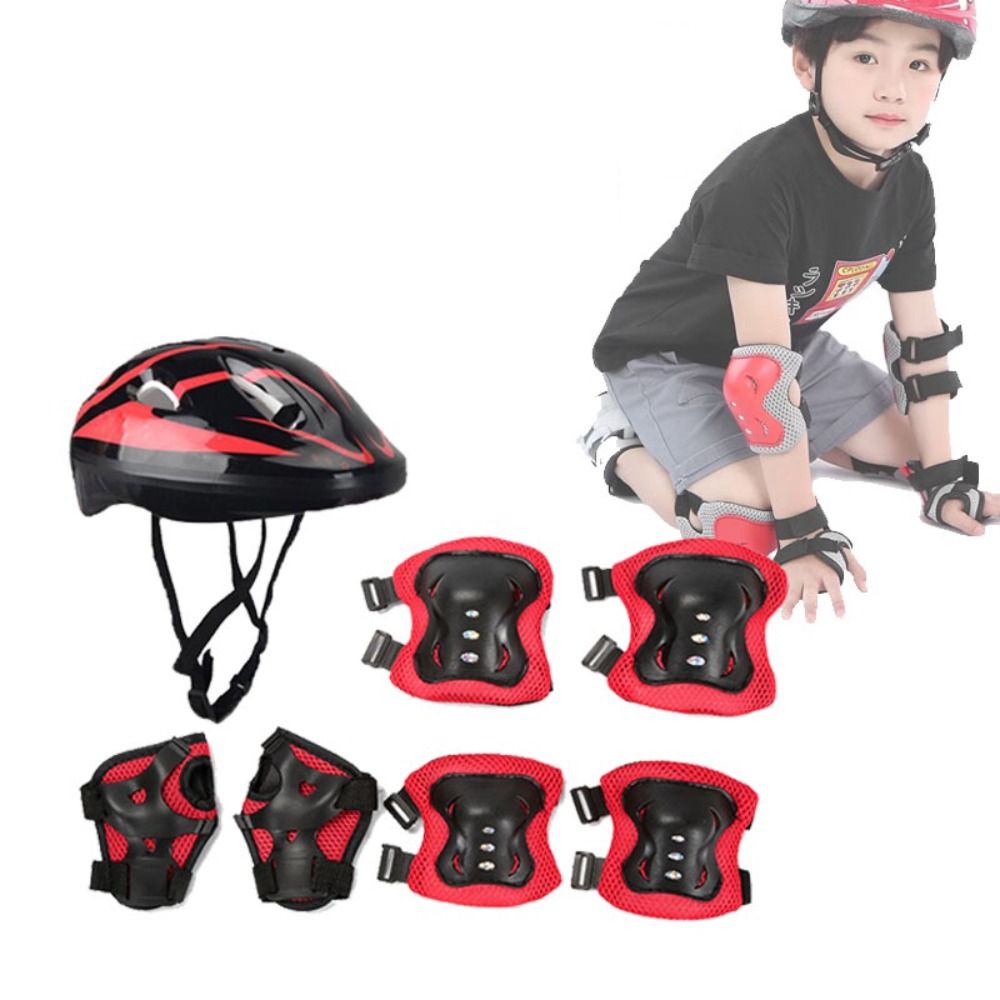 Casco para niños, rodilleras y - Scooter Helmet Set reseña y precio