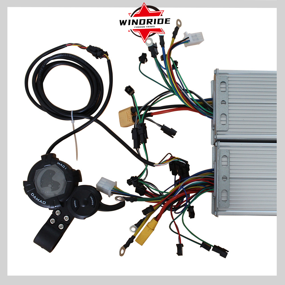 FLJ-Interruptor de acelerador  - 72V 45A Dual Controller reseña y precio